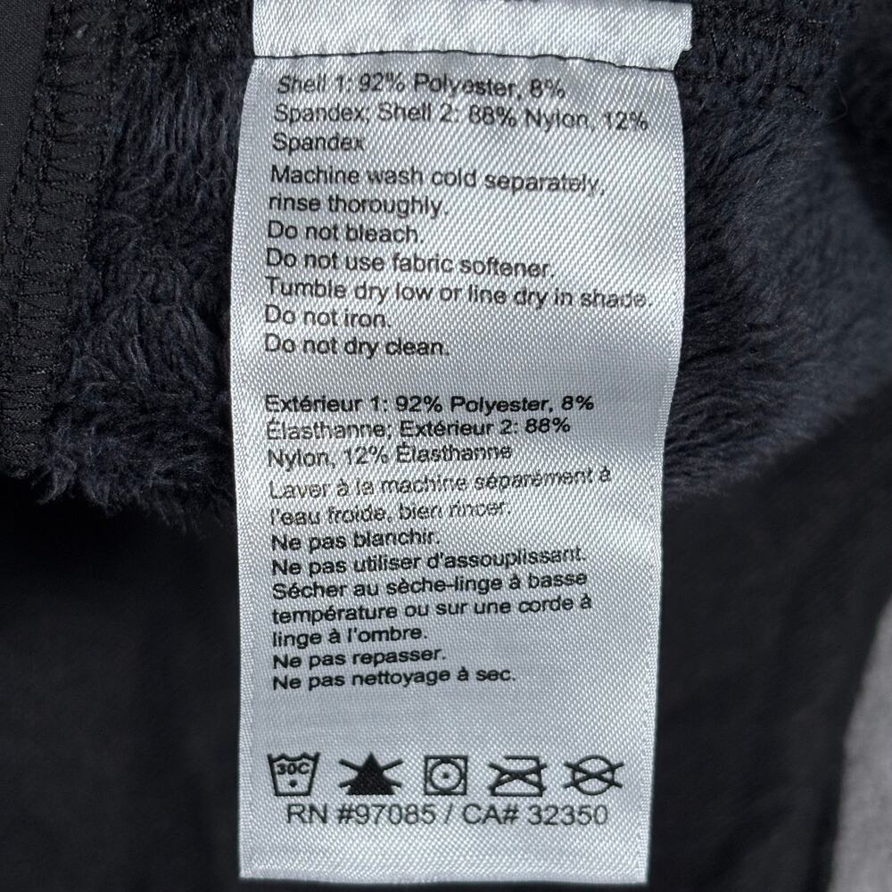 Outdoor Research Methow Pants Womens Medium Black Fleece Lined Softshell - Picture 12 of 14